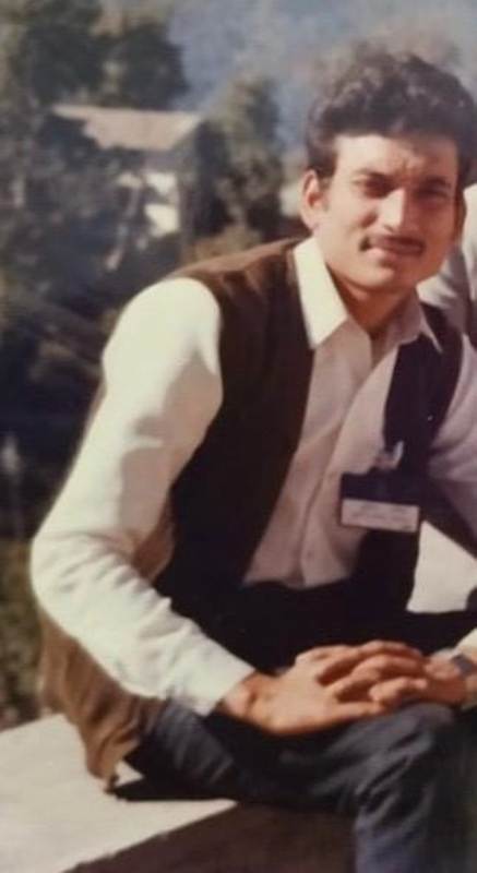 Gupteshwar Pandey during his training at The Lal Bahadur Shastri National Academy of Administration (LBSNAA) in 1987