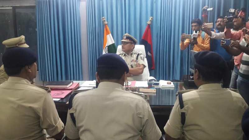 Gupteshwar Pandey in his office