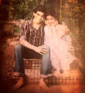 Gurmeet Choudhary and Debina Bonnerjee during younger days