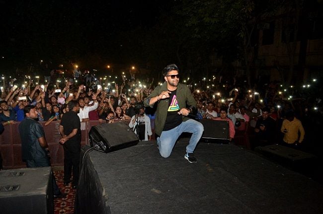 Guru Randhawa performing at an event
