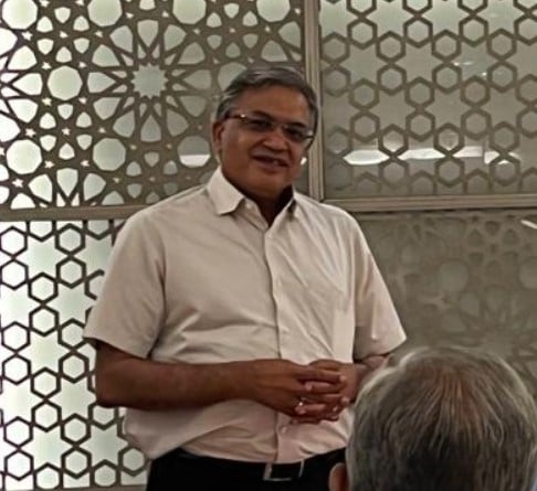 Gyanesh Kumar in 2014