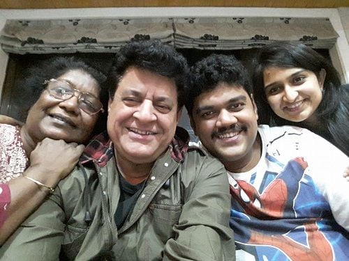 Habiba Rehman With Her Husband, Son, and Daughter-in-Law