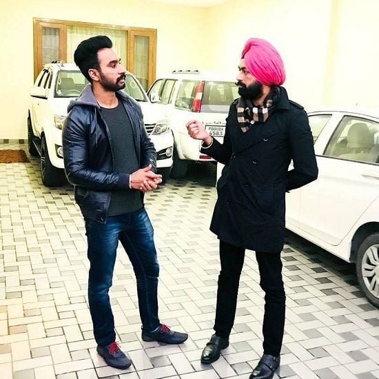 Hardeep Grewal with Tarsem Jassar