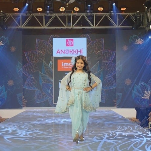 Hardika Sharma in a fashion show