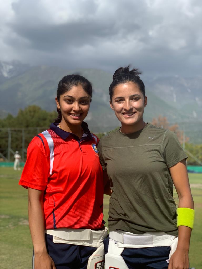 Harleen Kaur with Sushma Verma