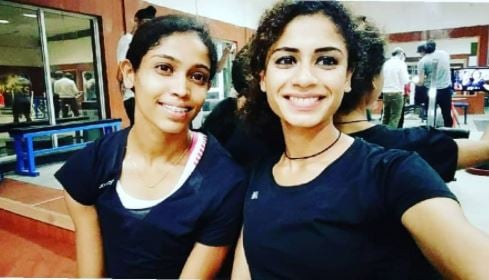 Harmilan at the National Institute of Sports Patiala