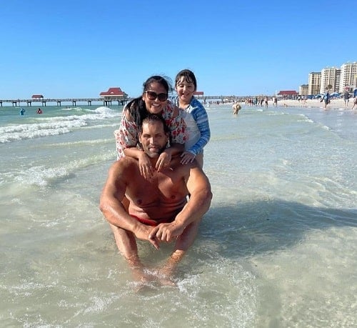 Harminder Kaur during her trip