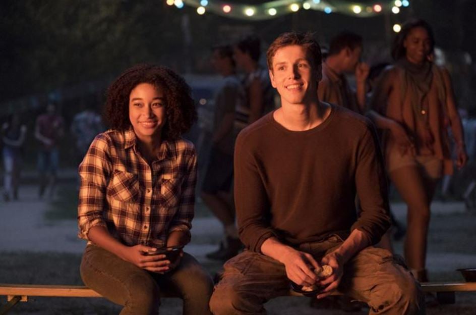 Harris Dickinson in a scene from the film The Darkest Minds