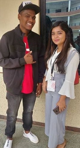 Harry d Cruz with Gouri G