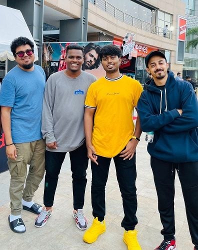 Harry d Cruz with Jordindian