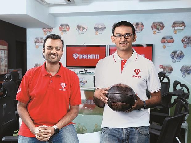 Harsh Jain with Bhavit Sheth at Dream11