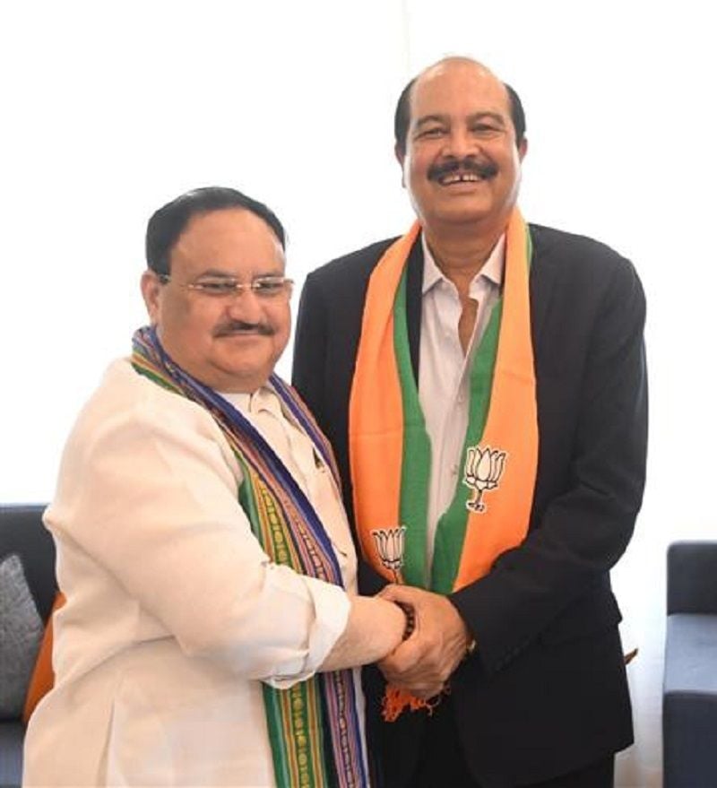 Harsh Mahajan after joining BJP