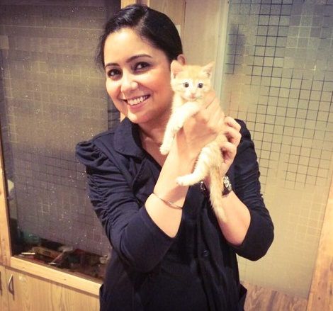 Harshdeep Kaur Loves Cats