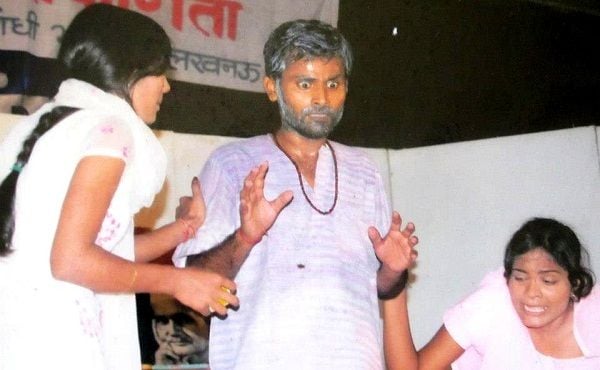Harveer Singh in one of his plays
