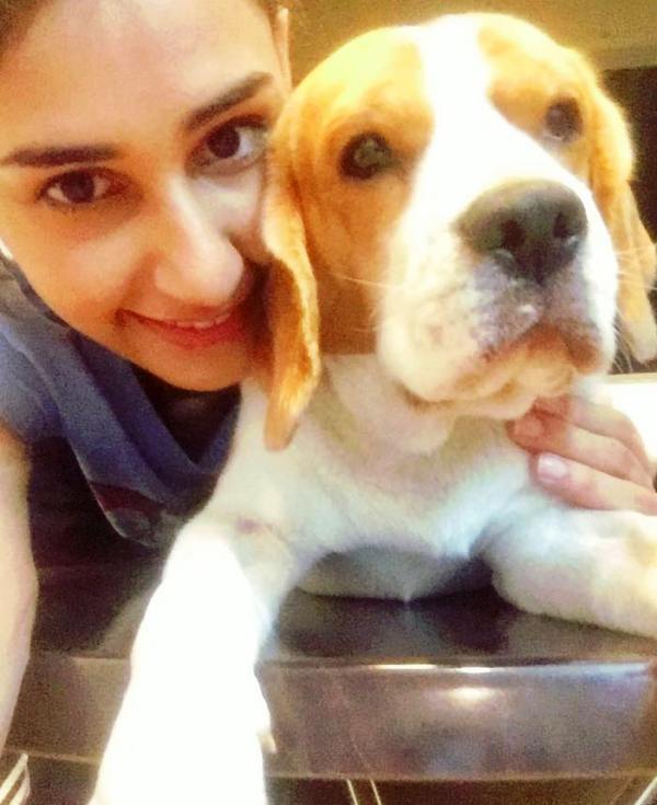 A photo of Hasleen Kaur with Tuskar Jr