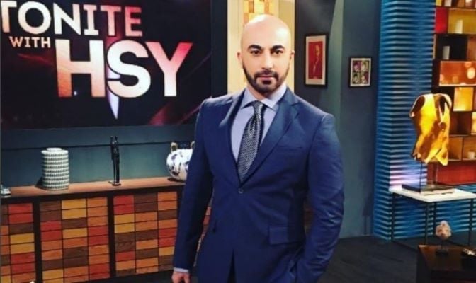 Hassan Sheheryar Yasin on the talk show Tonite with HSY