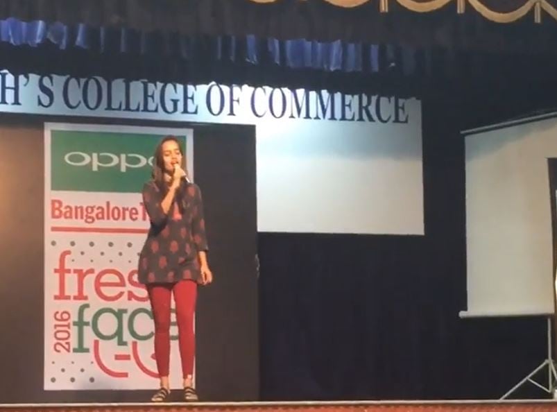 Heena Jain during her college days