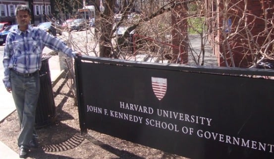 Heera Lal Patel at Harvard University