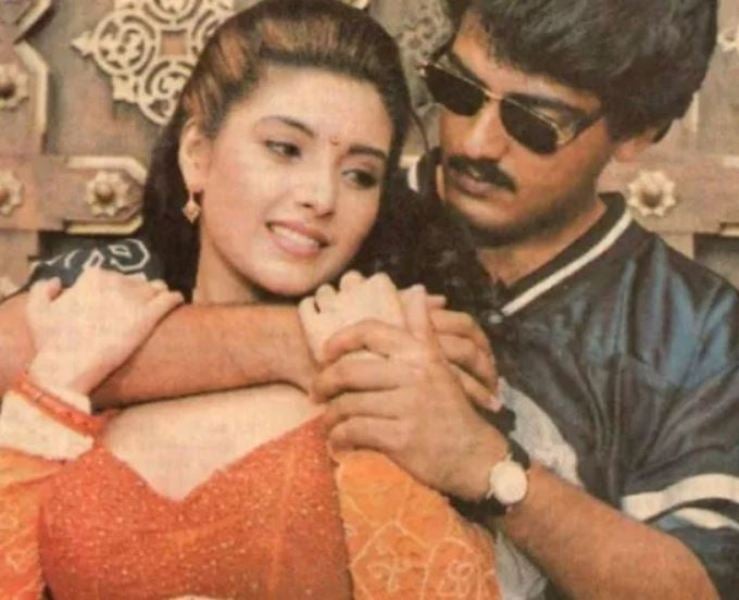 Heera Rajagopal with Ajith Kumar