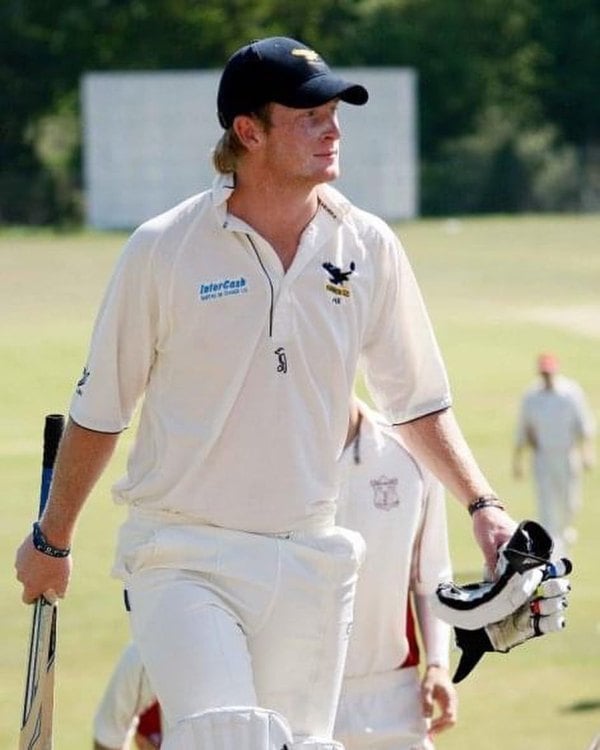 Heinrich Klaasen during a club cricket match