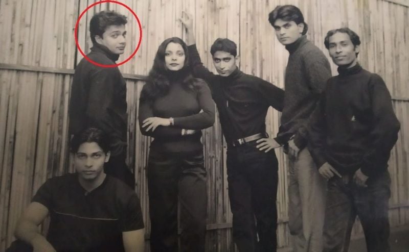 Hemant Kher in a play titled 