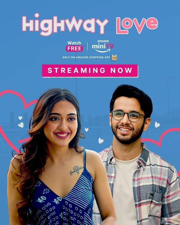 Gayatri Bhardwaj on the poster of Highway Love