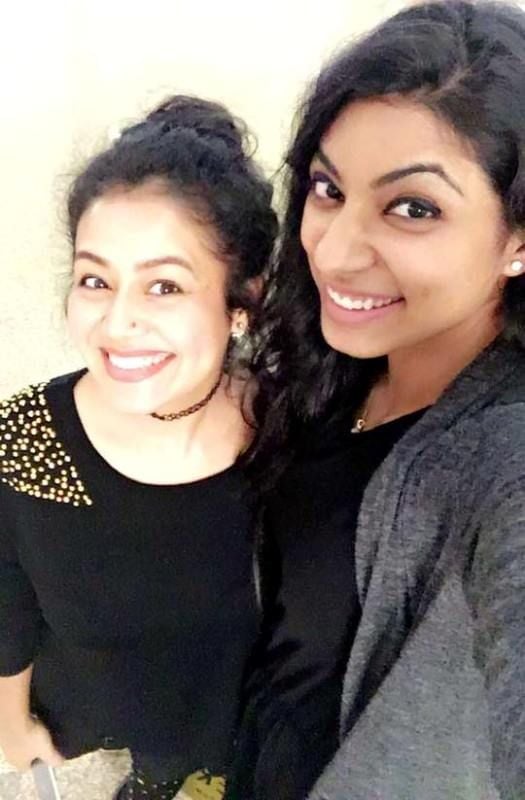 Himani Kapoor with Neha Kakkar