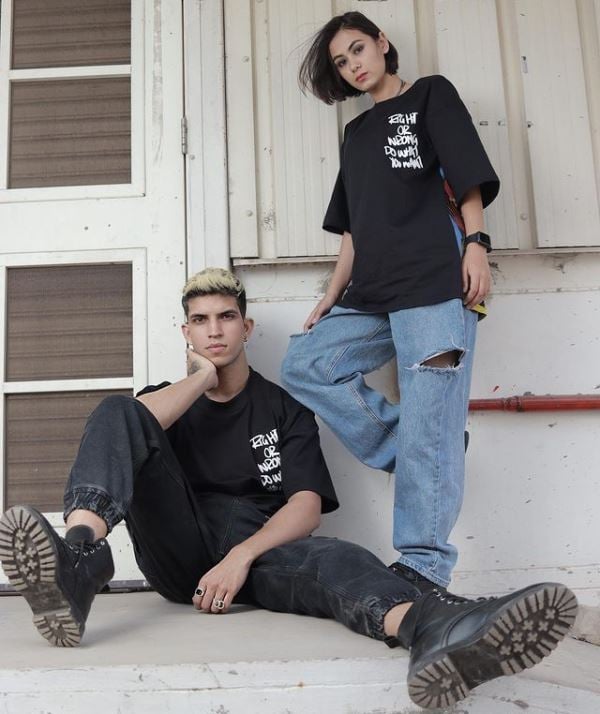 Himanshu Arora modelling for Rowdy Club