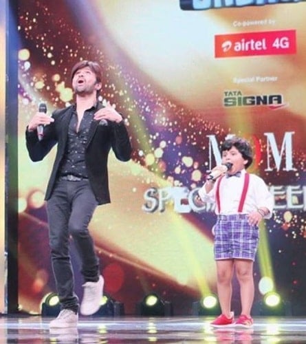 Himesh Reshammiya in Sa Re Ga Ma Pa Lil Champs