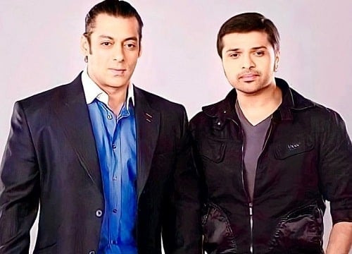 Himesh Reshammiya with Salman Khan