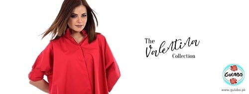 Hira Khan in a print ad of Gulabo