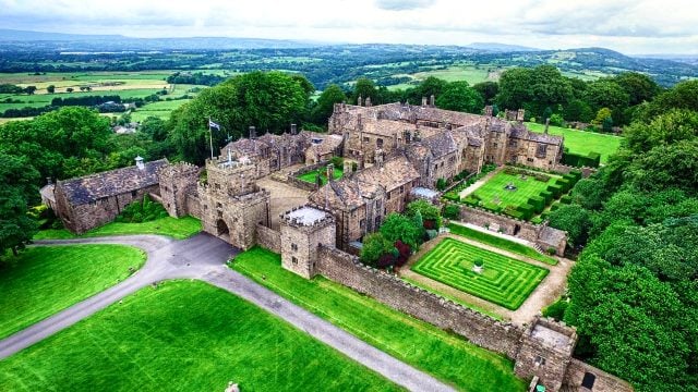 Hoghton Tower, the place where Cometan worked