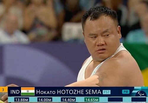 Hokato Hotozhe Sema in Paris Paralympics