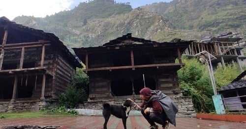 Hridhu Haroon during his vacation