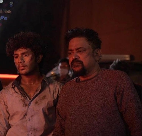 Hridhu Haroon with Sivan Santosh