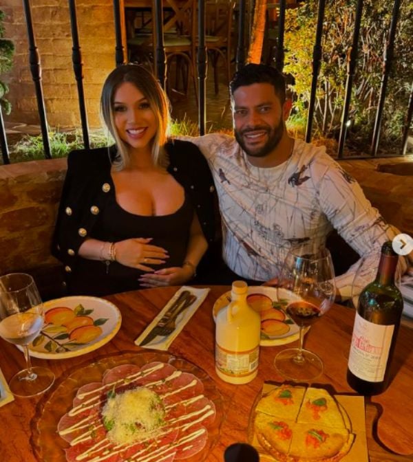 Hulk enjoying wine with Camila