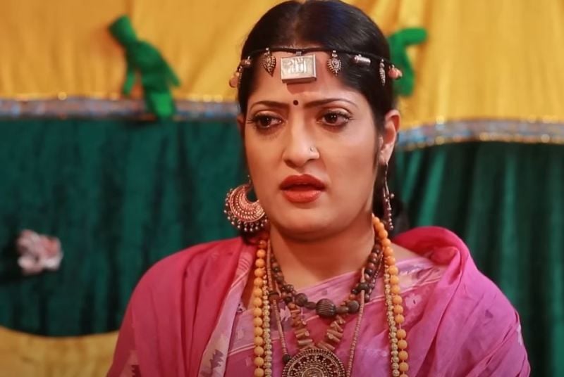 Humaira Himu in a still from the TV series 