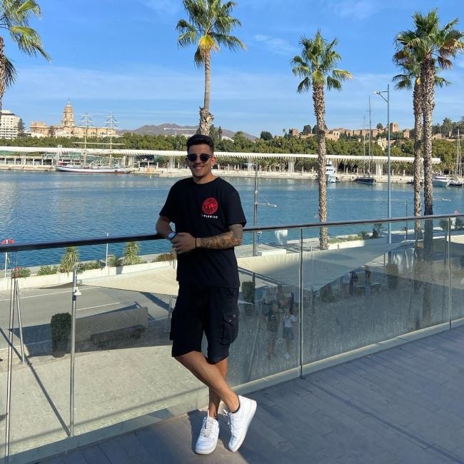Igor Rodriguez during his trip to Spain
