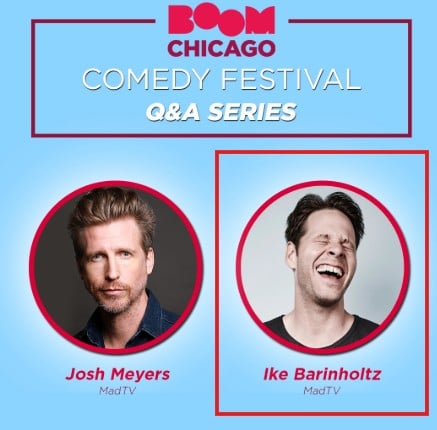 Ike Barinholtz on the invitation of Boom Chicago comedy festival