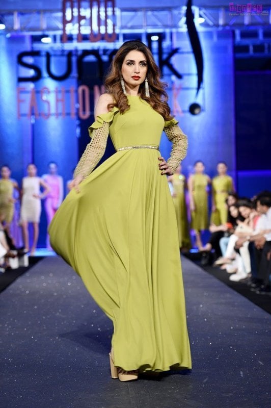 Iman Ali Ramp Walk