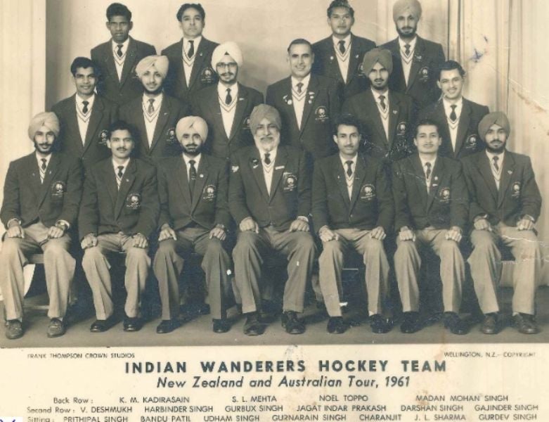 Indian Hockey Team during New Zealand and Australia Tour, 1961