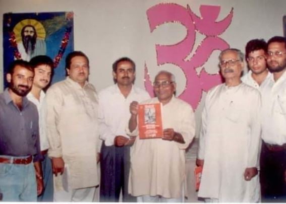 Indresh Kumar (third from left) in 1992 when he was working in Jammu and Kashmir