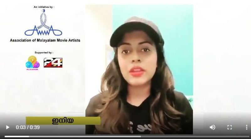 Ineya`s Instagram post during Covid outbreak