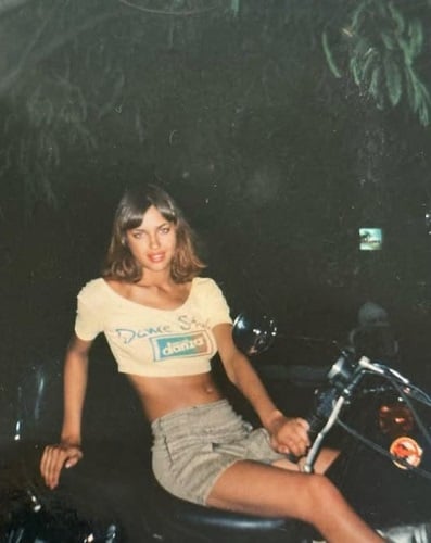 Irina Shayk at the age of 16