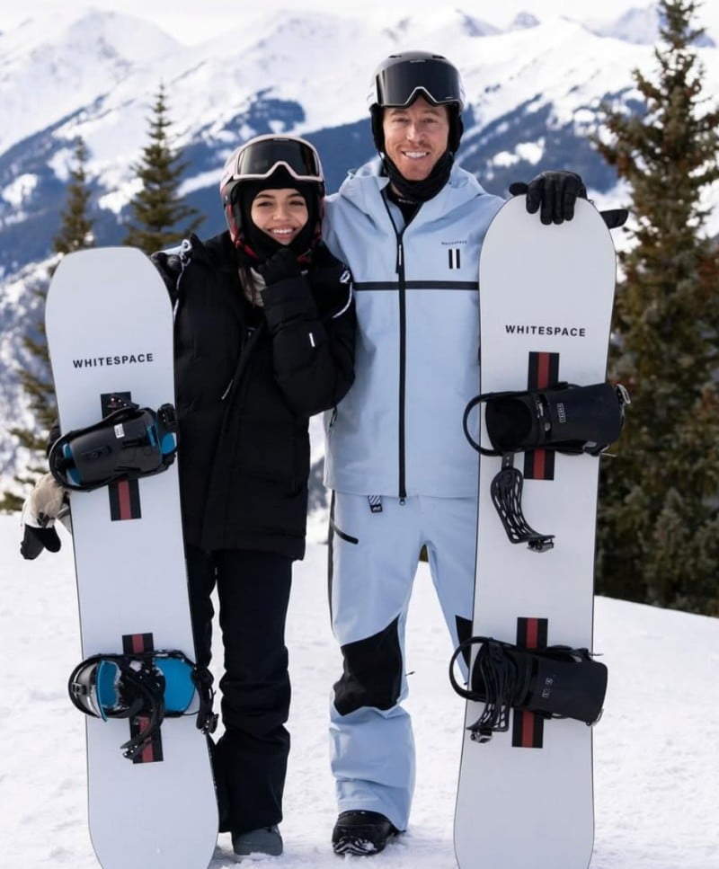 Isabela Merced, while enjoying snowboarding