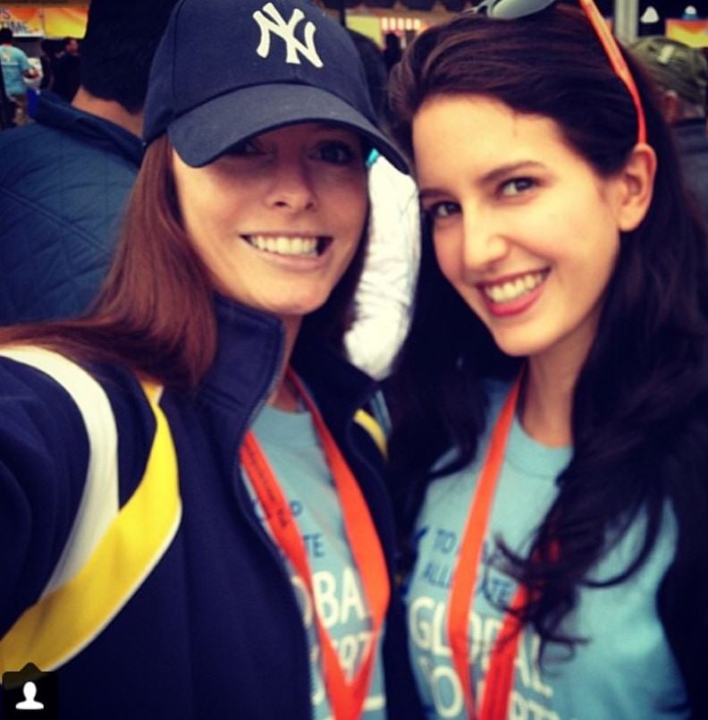 Isabelle Kaif as a participant of Partnership Walk 2013