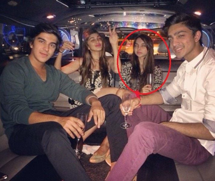 Ishita Advani drinking wine