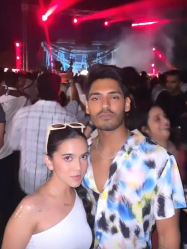 Ishita Rawat with Digvijay Singh Rathee