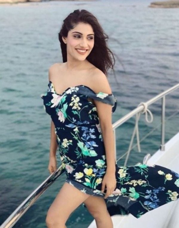 Ishita during her vaccation