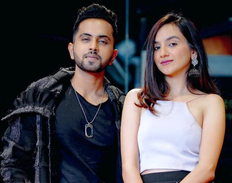 Ishpreet Dang with her partner Tejas Dhoke